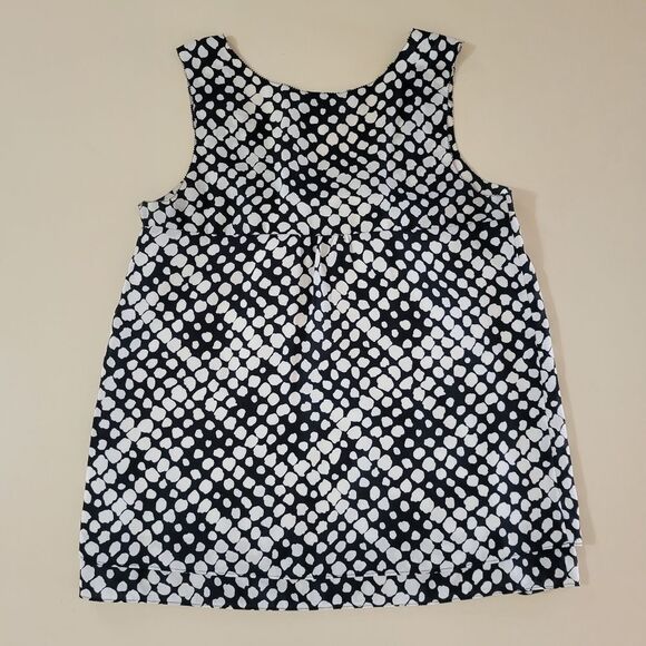 Ann Taylor LOFT Navy and White Tank Top Blouse - Picture 11 of 12